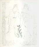 Georges Braque, Untitled, Etching on Paper, "Eros And Eurybia"
