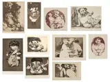 Charles Bragg, Etchings, on Paper
