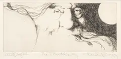 Charles Bragg, Untitled, Etching on Paper, "The Fourth Day, Artist Proof VII"
