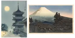 Benji Asada, Shotei Takahashi (Japanese 1871–1945) Woodblocks, on Paper