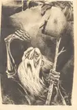 William Gropper, Untitled, Lithograph 1953-56, "The Old Man"