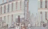 Roy Gerrard, Untitled, Watercolor, Acrylic, And Ink over Graphite on Paper, Ca. 1979, an Unfashionable Area