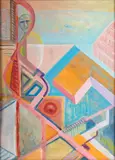 Jack Faxon, Untitled, Watercolor, Abstract