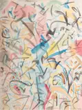 Jack Faxon, Untitled, Watercolor, Abstract