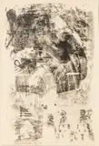 Robert Rauschenberg, Untitled, Lithograph on Arches Cover Paper, 1969, "Brake, from Stoned Moon Series"