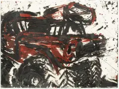 Gordon Newton, Untitled, Acrylic on Paper