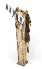 Tyree Guyton, Wood Pedestal, Sculpture - Mixed Media 1989