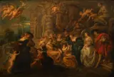 Peter Paul Rubens, Untitled, Oil on Canvas Ca. 18th C., "The Garden of Love"
