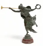 Théodore Rivière, Untitled, Bronze Sculpture, La Victoire