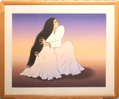 Untitled by R. C. Gorman, Lithograph in Colors on Wove Paper, 1986, "Lena", offered Jan 2024