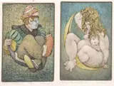 Charles S. Klabunde, Colored Etchings