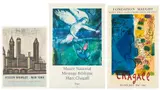 Posters with Bernard Buffet by Marc Chagall, Poster, offered Jan 2024