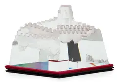 for Steuben, Crystal by David Dowler, Sculpture, offered Jan 2024