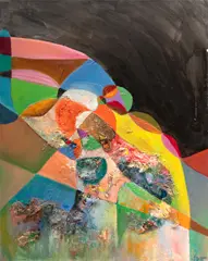 Untitled by Jack Faxon, Acrylic on Canvas, Signed, offered Jan 2024