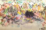 Untitled by Jack Faxon, Watercolor on Paper "Abstract", offered Jan 2024