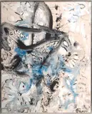 Jack Faxon, Untitled, Acrylic on Masonite Board