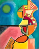 Jack Faxon, Untitled, 1968, Acrylic on Canvas