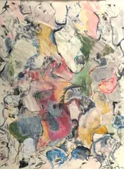 Untitled by Jack Faxon, Mixed Media on Paper., offered Jan 2024