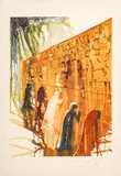 Untitled by Salvador Dalí, Lithograph in Colors with Embossing on Paper, "Wailing Wall", offered Dec 2023