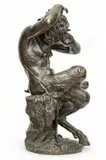 Michel Clodion, Untitled, Bronze Sculpture 19th C., "Young Satyr"