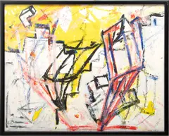 John Piet, Untitled, Mixed Media on Paper