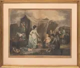 James Ward, Untitled, Engraving on Paper, Poultry Market