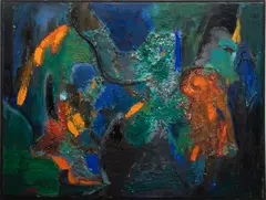Mized Media And by Florence Rosen, Oil on Canvas, offered Dec 2023
