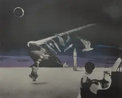 Anthony Williams, Untitled, Print on Paper, "The Ascension of Gene Postula"