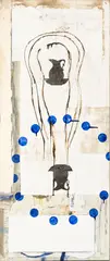 Dirk de Bruycker, Untitled, 1991, Mixed Media on Canvas