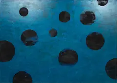 Erin Parish, Untitled, Oil on Canvas, 2011, "Blue Reoccuring Dream"