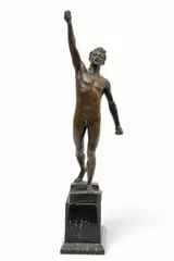 Otto Schmidt-Hofer, Untitled, Bronze Sculpture, "Olympian"