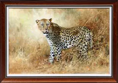 Eric Forlee, Untitled, Oil on Canvas 1994, "Leopard"