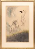 Color by Louis Icart, Etching on Paper, offered Nov 2023