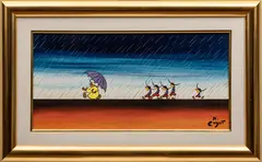 Xavier Cugat, Untitled, Oil on Canvasboard