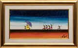 Xavier Cugat, Untitled, Oil on Canvasboard