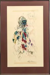 Untitled by LeRoy Neiman, Serigraph on Paper, Ca. 1972, "Halequin", offered Nov 2023