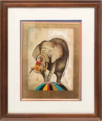 Graciela Rodo Boulanger, Untitled, Print on Paper, "An Elephant for Kris"