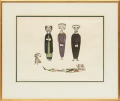 Guillermo Silva, Untitled, Engraving with Hand Embellishments, 1961, "La Guerra" from Hombre Contra Hombra
