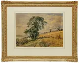 Untitled by George Arthur Fripp, Watercolor on Paper Ca. 1851, "Leigh, Essex", offered Oct 2023