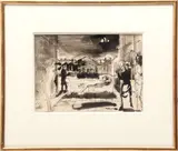 Paul Delvaux, India, Ink