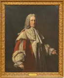 Allan Ramsay, Untitled, Oil on Canvas, "Portrait of Archibald Campbell, 3rd Duke of Argyll"