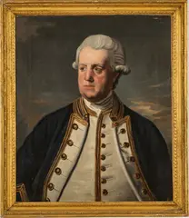 Untitled by Nathaniel Dance-Holland, Oil on Canvas "Portrait Captain Sir Basil Keith", offered Oct 2023