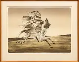 Jan Baker, Untitled, Serigraph on Wove Paper, 1981, "Pilaten II"