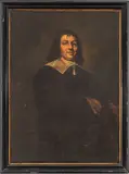 Frans Hals, Untitled, Oil on Canvas, 17th/18th C., "Portrait of Gentleman"