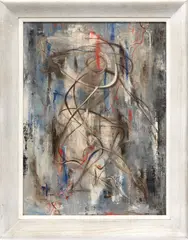 Untitled by Charles Solt, Oil on Canvas, "Abstraction", offered Oct 2023