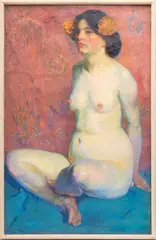 Abel George Warshawsky, Untitled, Oil On Canvas, 1911, The Tahitian
