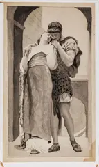 Brush by Edward Hopper, Ink Wash And Pencil Ca. 1900-05, offered Sep 2023