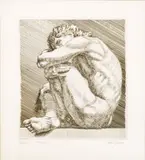Paul Cadmus, Untitled, Etching On Cream Wove Paper, 1984, Nudo #1