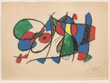 Untitled by Joan Miró, Lithograph In Colors 1975, Plate VIII, From Joan Miró Lithographe II, offered Sep 2023