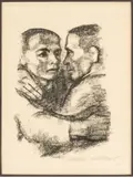 Untitled by Käthe Kollwitz, Chalk Lithograph On Wove Paper, 1924, Verbrüderung, offered Sep 2023